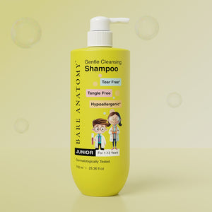 Gentle Cleansing Kids Shampoo (1 to 12 years) | Tear-free & Hypoallergenic pH 5.5 - 750 ml