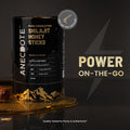 100% Pure Himalayan Shilajit Honey Sticks With Organic Honey & Saffron - 30 Sticks