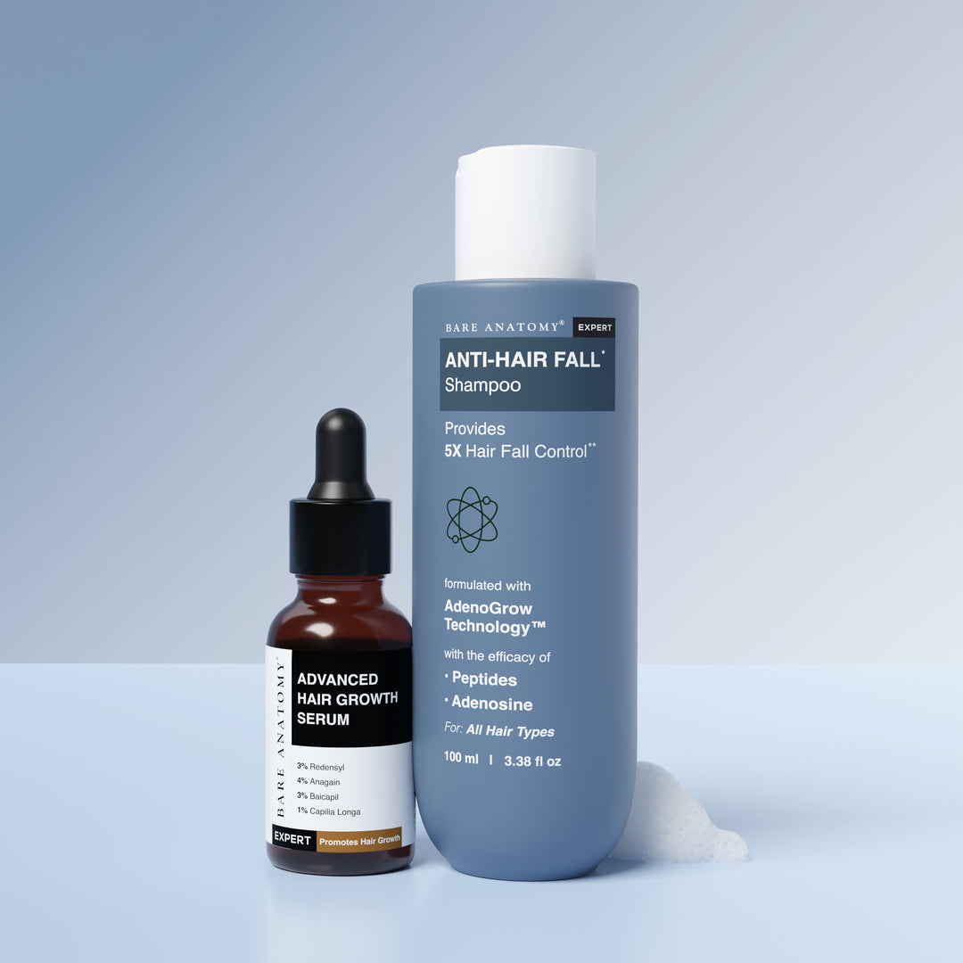 Hair Growth Serum (30 ml) & Anti-Hairfall Shampoo (100 ml) Combo