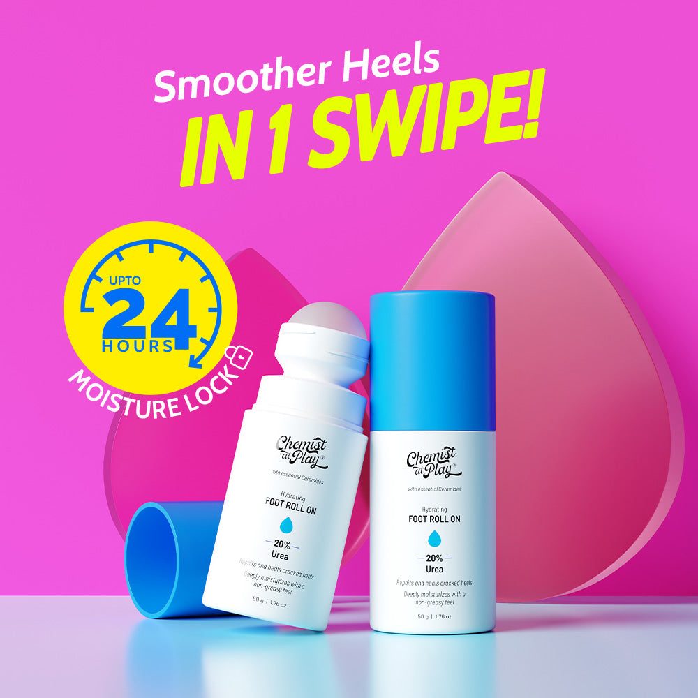 Foot Roll-on for Cracked Heel & Diabetic Foot - 50g