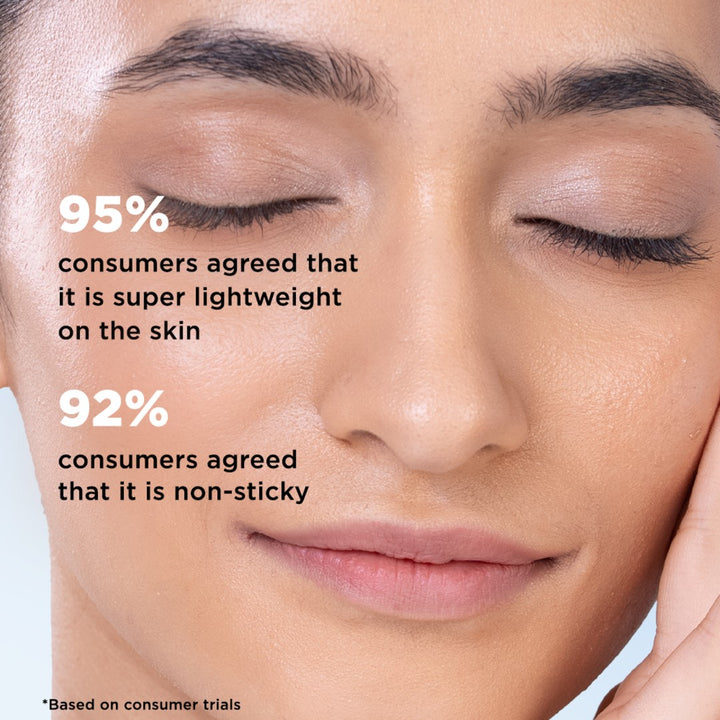 3% Niacinamide Featherlight Fluid Sunscreen SPF 50+ PA++++ (45 ml) + Hydrating Fluid Sunscreen for Face and Body SPF 60 PA++++ (200 ml) duo