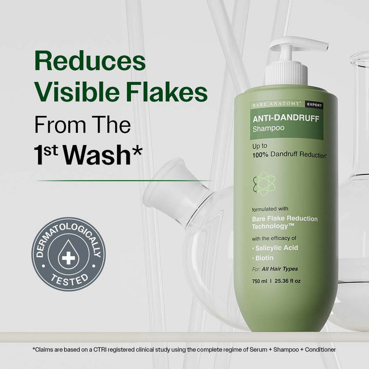 Anti Dandruff Shampoo with Salicylic Acid & Biotin- 750ml