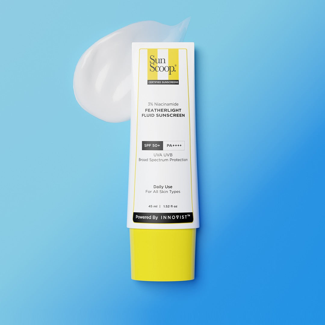 3% Niacinamide Featherlight Fluid Sunscreen (45 ml) + 5% Niacinamide Sunscreen Body Lotion (200 ml) + Hydrating Fluid Sunscreen (200 ml) combo