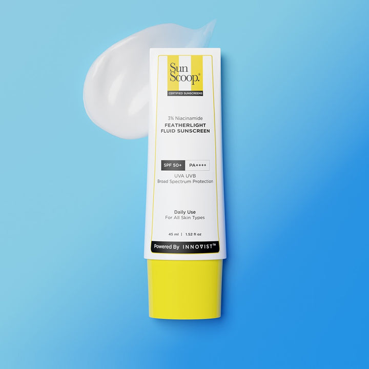 3% Niacinamide Featherlight Fluid Sunscreen (45 ml) + 5% Niacinamide Sunscreen Body Lotion (200 ml) + Hydrating Fluid Sunscreen (200 ml) combo