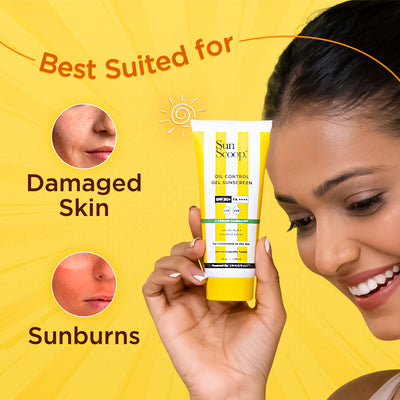 Oil-Control Gel Sunscreen | SPF 50+, PA++++ | Lightweight | 45 g