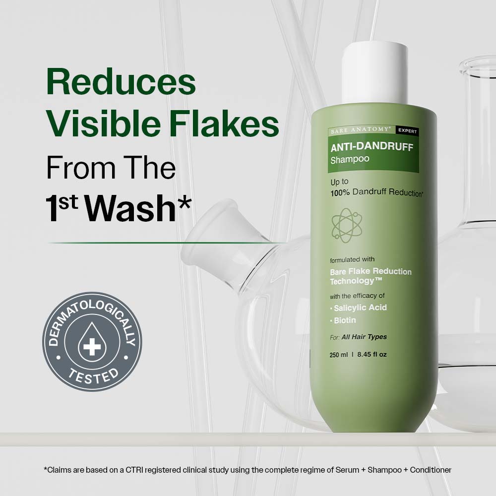 Anti Dandruff Shampoo with Salicylic Acid & Biotin- 250ml