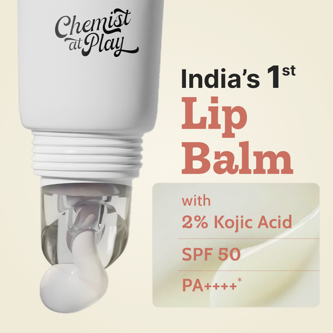 Ceramides + 2% Kojic Acid Lip Balm (Vanilla) | SPF 50, PA++++