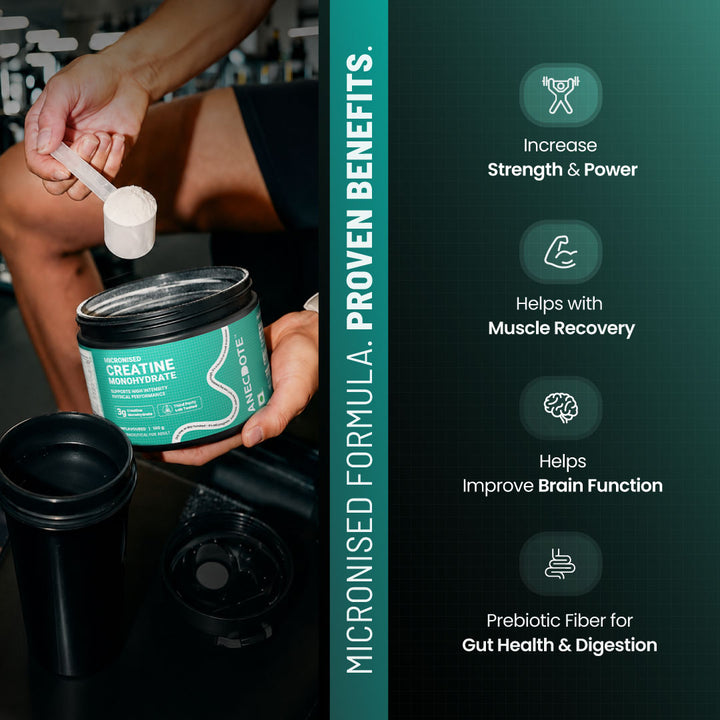 Anecdote Creatine Monohydrate - Unflavoured (100g)