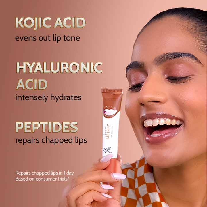 Ceramides + 2% Kojic Acid Tinted Lip Balm (Chocolate) | SPF 50, PA++++