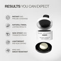 Instant Hair Cover-Up Powder (Black Color) - 4 gm