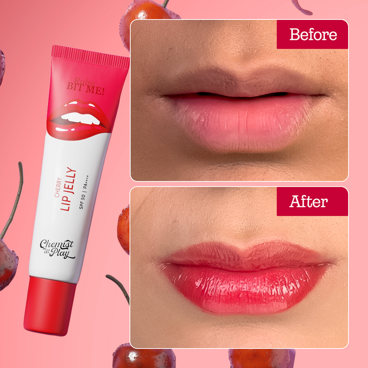 Ceramides + 2% Kojic Acid Tinted Lip Balm (Cherry) | SPF 50, PA++++