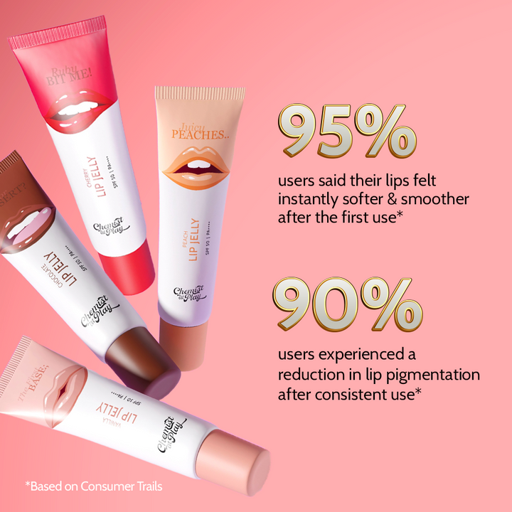 Ceramides + 2% Kojic Acid Tinted Lip Balm (Peach) | SPF 50, PA++++