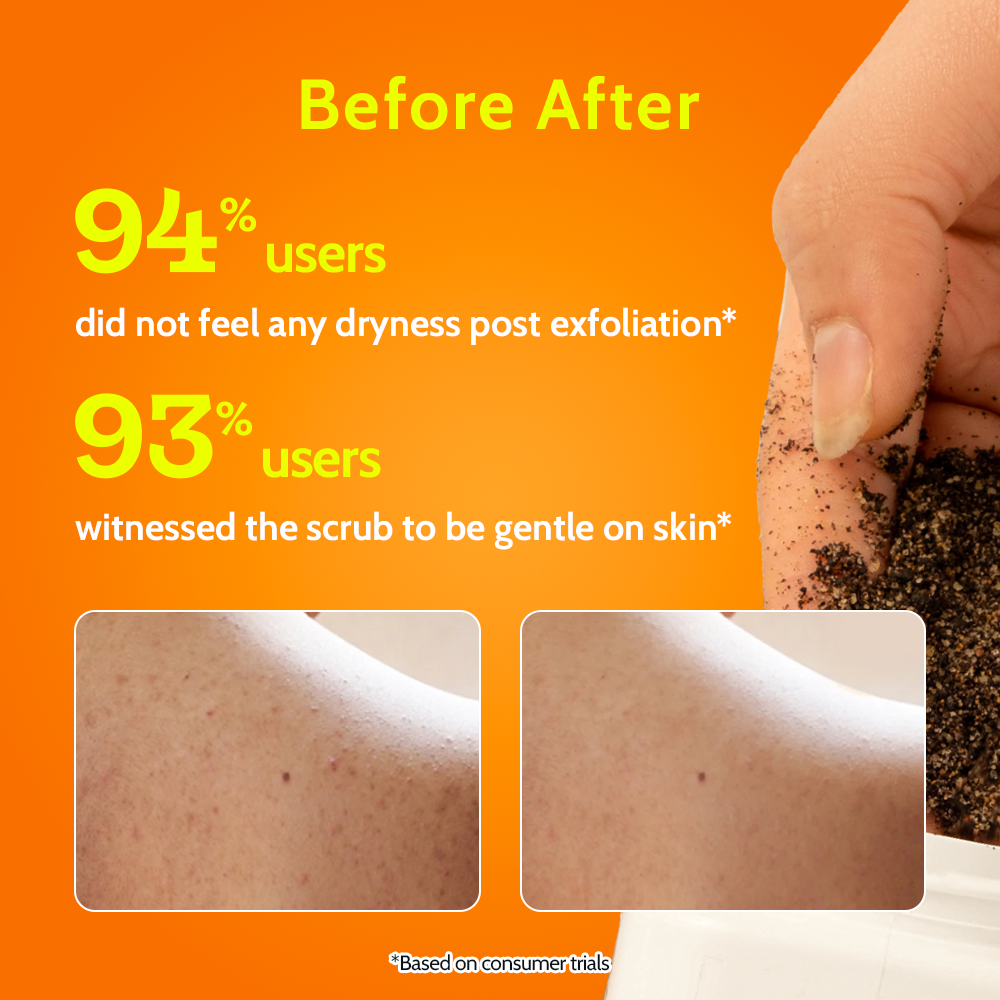 Body Exfoliate Scrub with Coffee & Brown Sugar