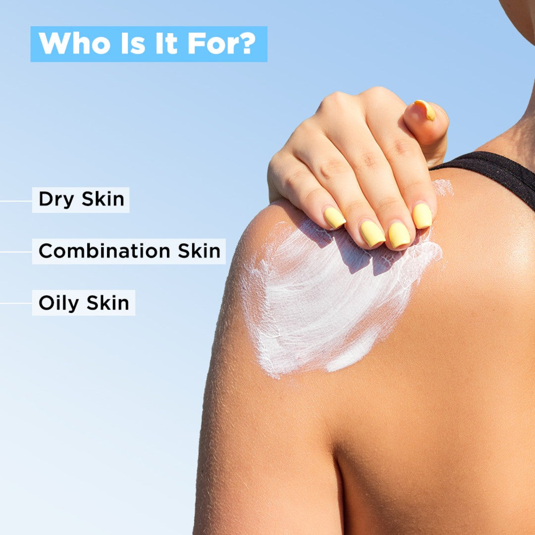 3% Niacinamide Featherlight Fluid Sunscreen (45 ml) + 5% Niacinamide Sunscreen Body Lotion (200 ml) + Hydrating Fluid Sunscreen (200 ml) combo