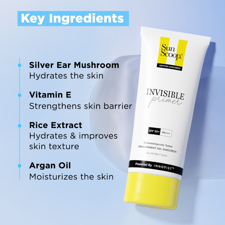Invisible Primer Sunscreen | SPF 50, PA+++ (45g)