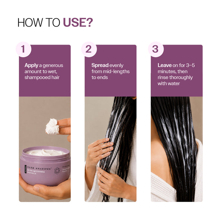 Ultra Smoothing Hair Mask With Shea Butter & Niacinamide- 250 gm