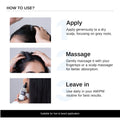 Advanced Anti-Grey Hair Serum with Silverfree Peptide, Rosemary & Biotin - 50 ml