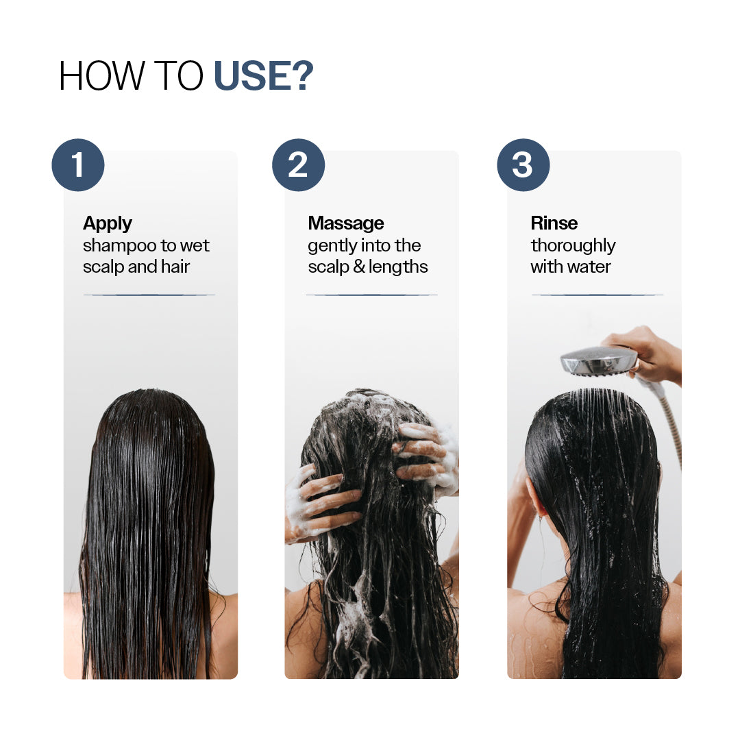 Anti-Hair Fall Shampoo with Adenosine & Peptides | 5X Hairfall Control- 250 ml