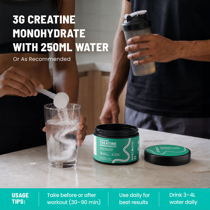 Anecdote Creatine Monohydrate - Unflavoured (100g)