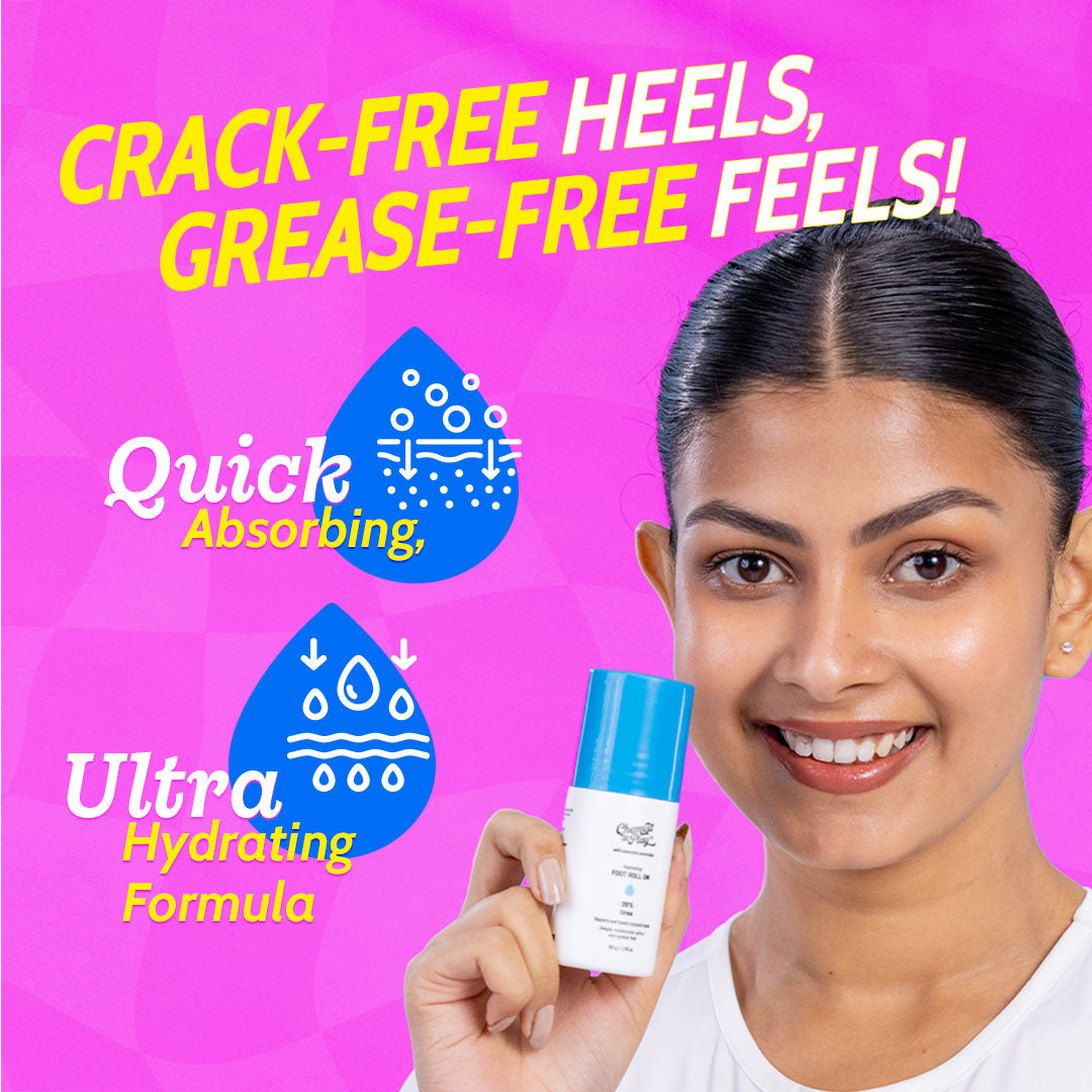 Foot Roll-on for Cracked Heel & Diabetic Foot - 50g