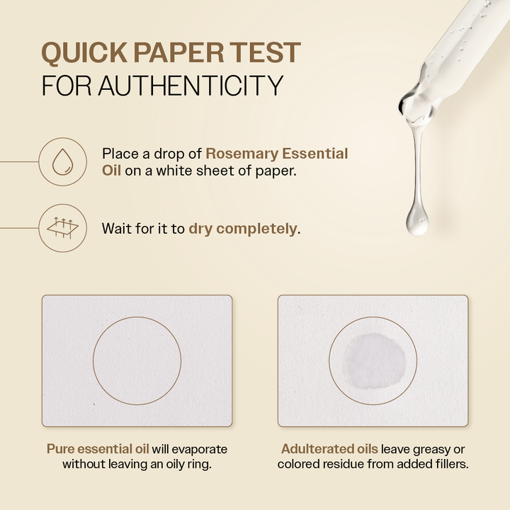 Rosemary Essential Oil Patch Test