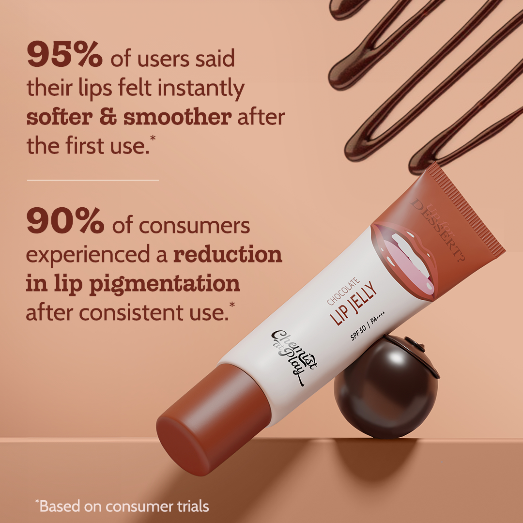 Ceramides + 2% Kojic Acid Tinted Lip Balm (Chocolate) | SPF 50, PA++++