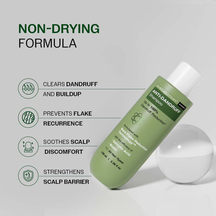 Anti Dandruff Shampoo with Salicylic Acid & Biotin - 100 ml