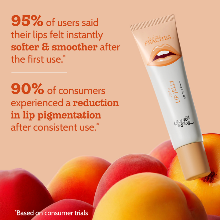 Ceramides + 2% Kojic Acid Tinted Lip Balm (Peach) | SPF 50, PA++++