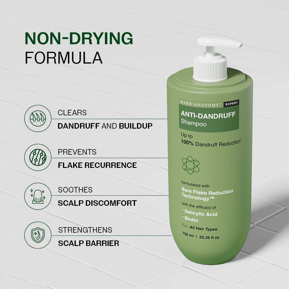 Anti Dandruff Shampoo with Salicylic Acid & Biotin- 750ml