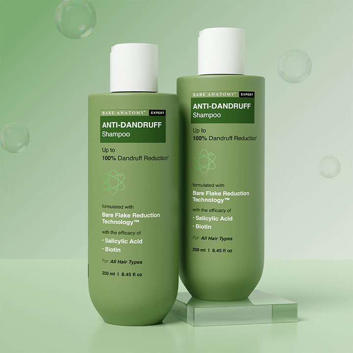 Anti Dandruff Shampoo with Salicylic Acid & Biotin- 250ml | Pack of 2