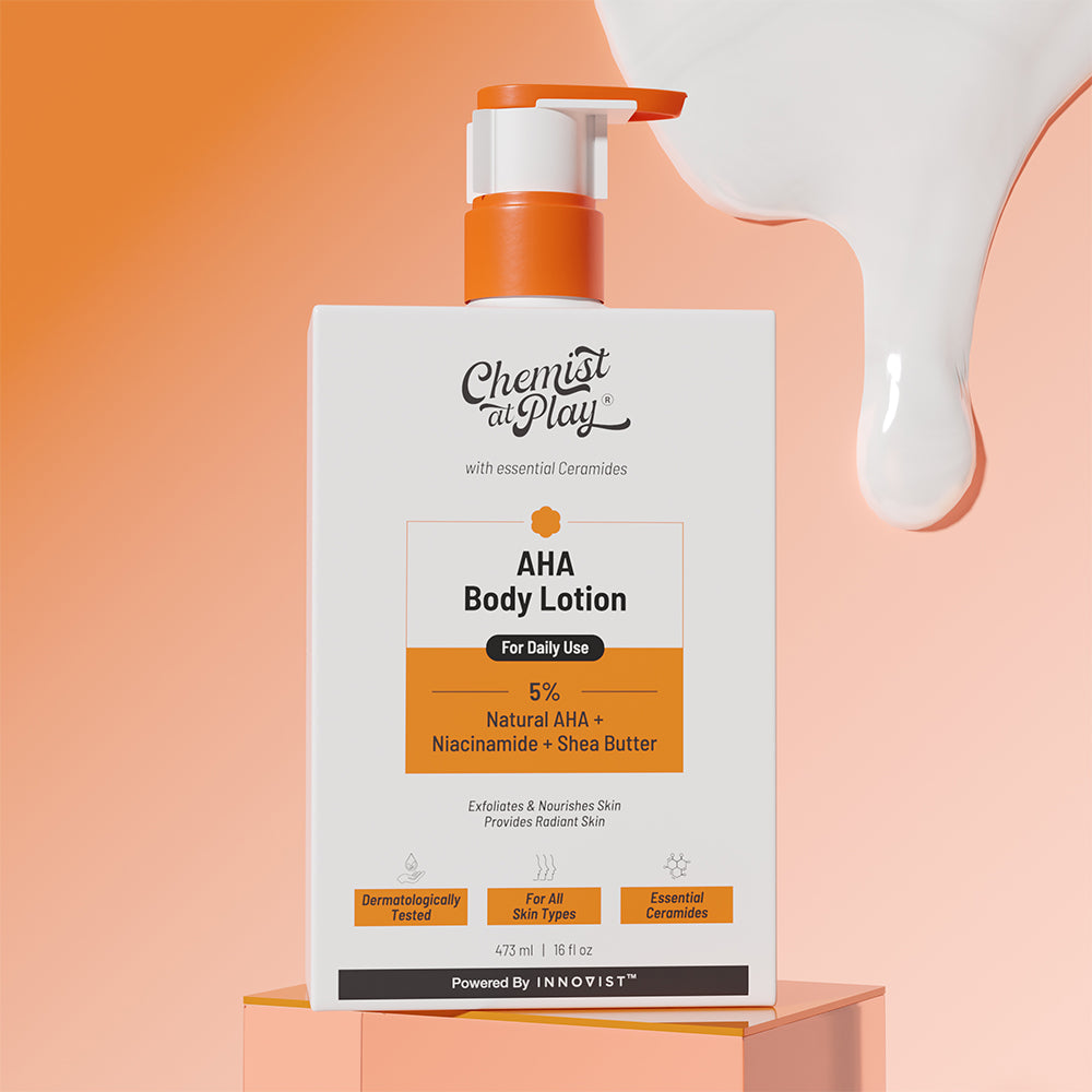 5% AHA Body Lotion with Niacinamide & Shea Butter - 473 ml