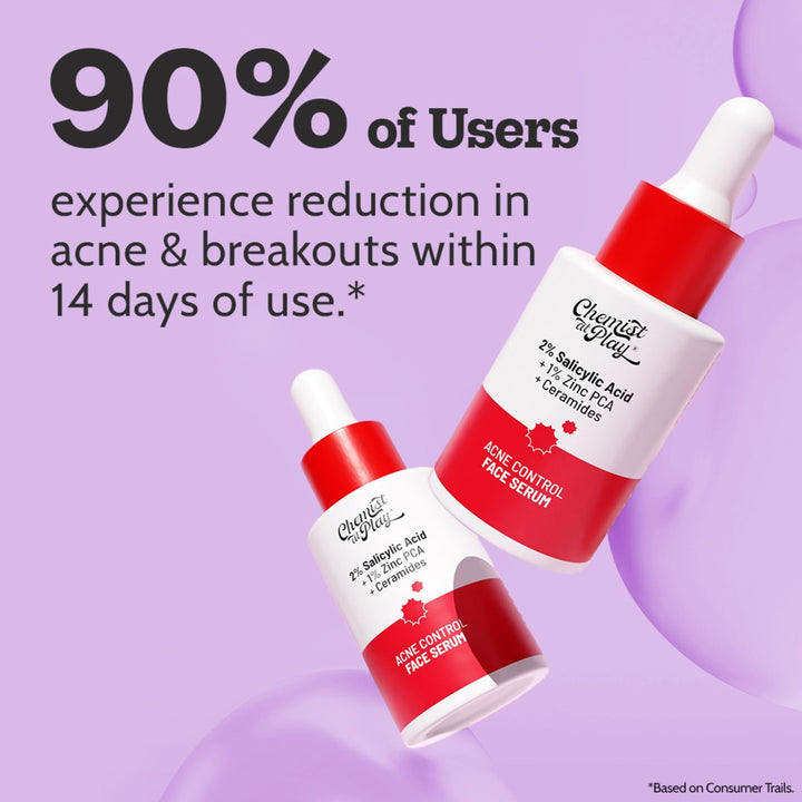 2% Salicylic Acid Serum with Lactic Acid for Face - 30 ml