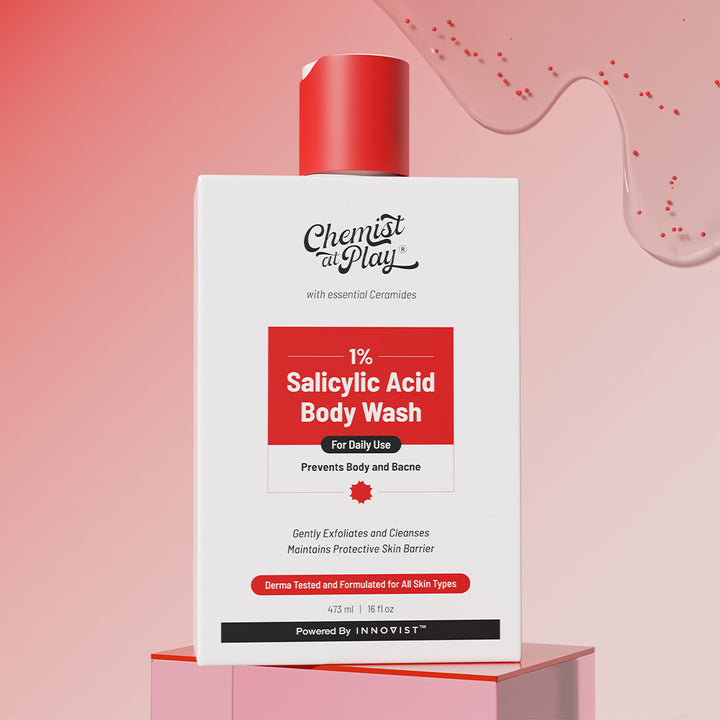 1% Salicylic Acid Body Wash for Acne Control - 473 ml