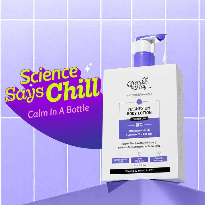 10% Magnesium Body Lotion with Lavender Oil & Aloe Vera - 236 ml