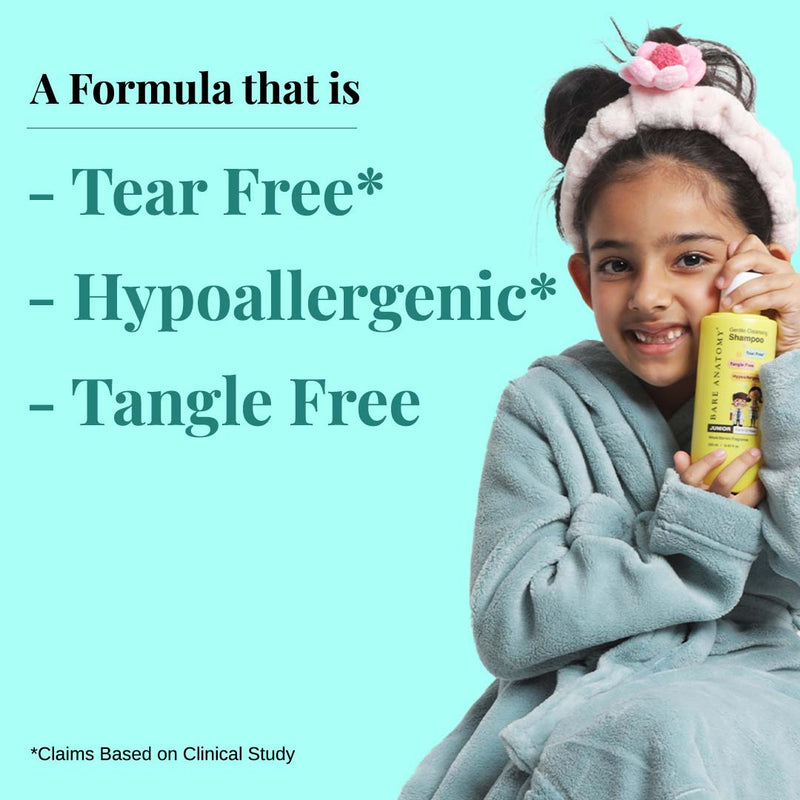 Gentle Detangling Kit for 3+ Years Kids | Kid's Shampoo & Spray