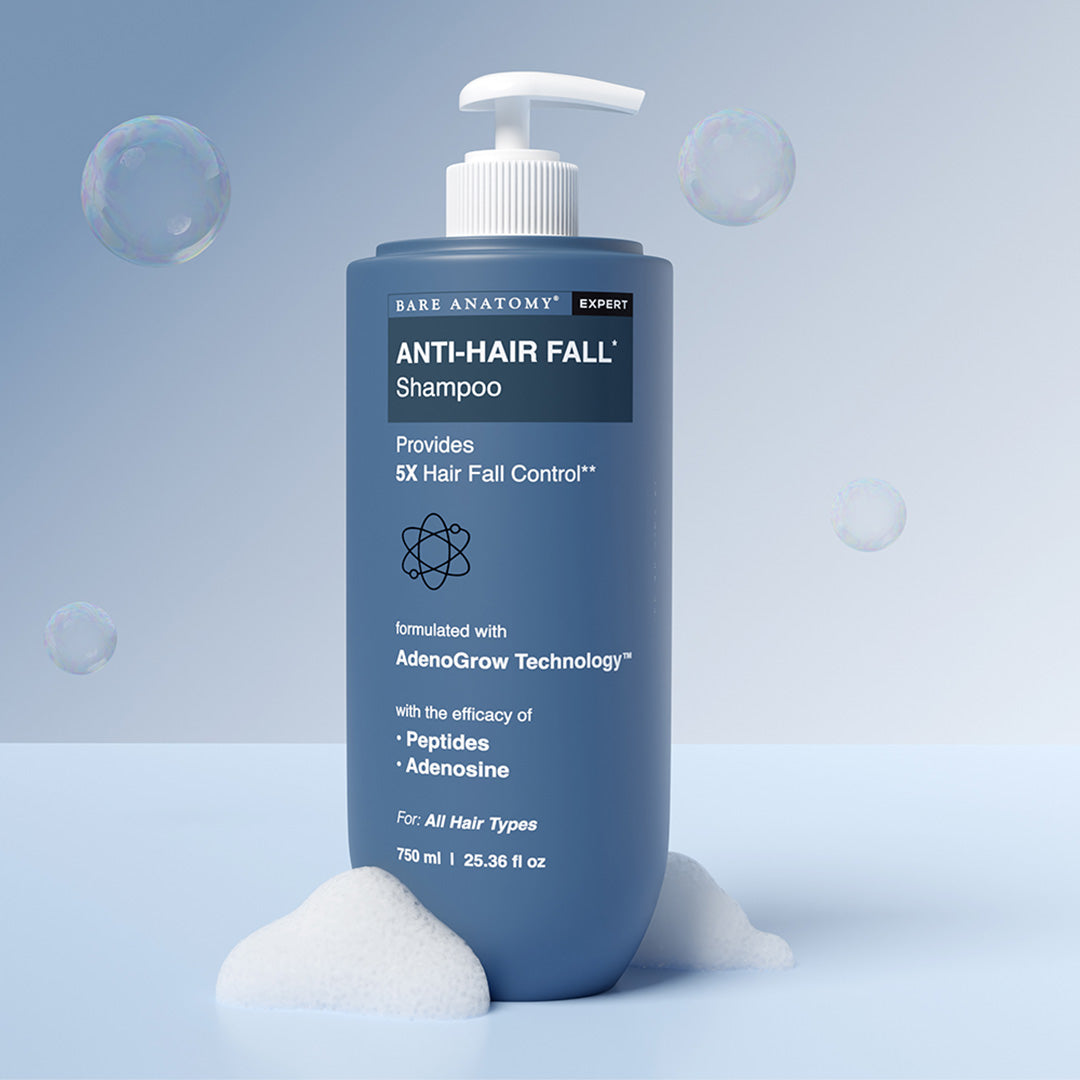 Anti-Hair Fall Shampoo with Peptides  | 5X Hairfall Control- 750 ml