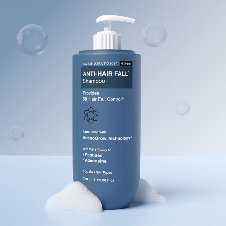 Anti-Hair Fall Shampoo with Peptides  | 5X Hairfall Control- 750 ml