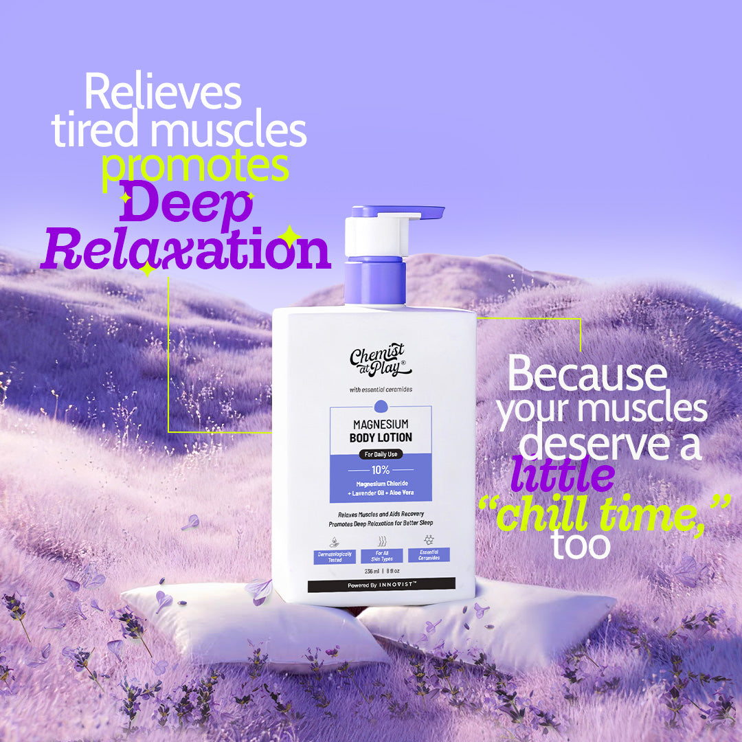 10% Magnesium Body Lotion with Lavender Oil & Aloe Vera - 236 ml