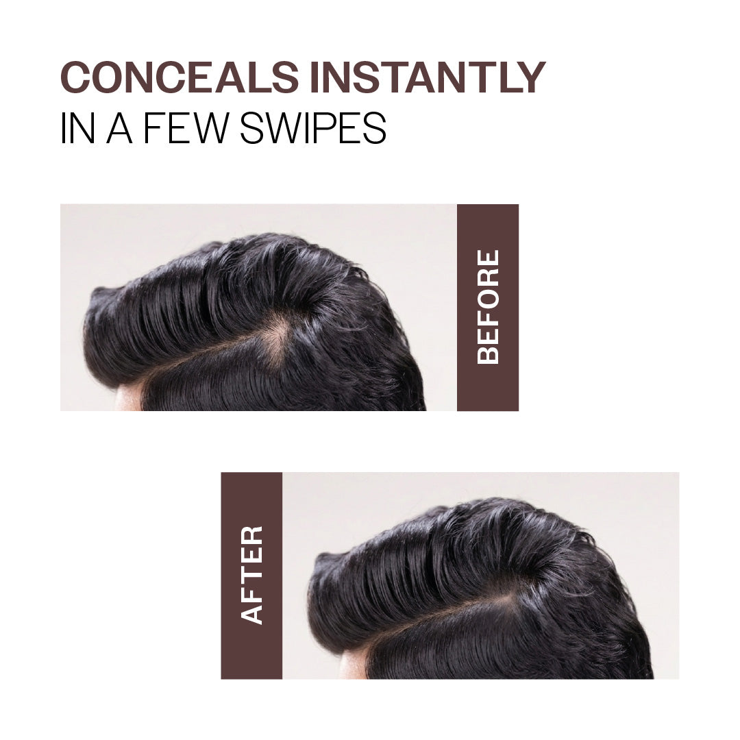 Instant Hair Cover-Up Powder (Brown Color) - 4g