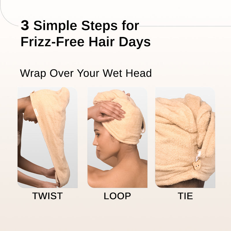 Microfiber Towel Wrap for Hair