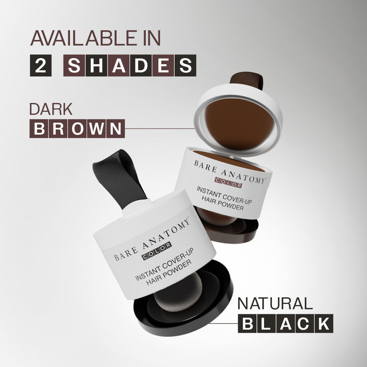 Instant Hair Cover-Up Powder (Brown Color) - 4g