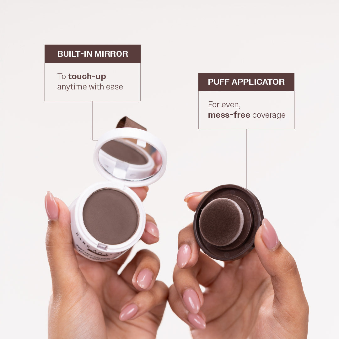 Instant Hair Cover-Up Powder (Brown Color) - 4g