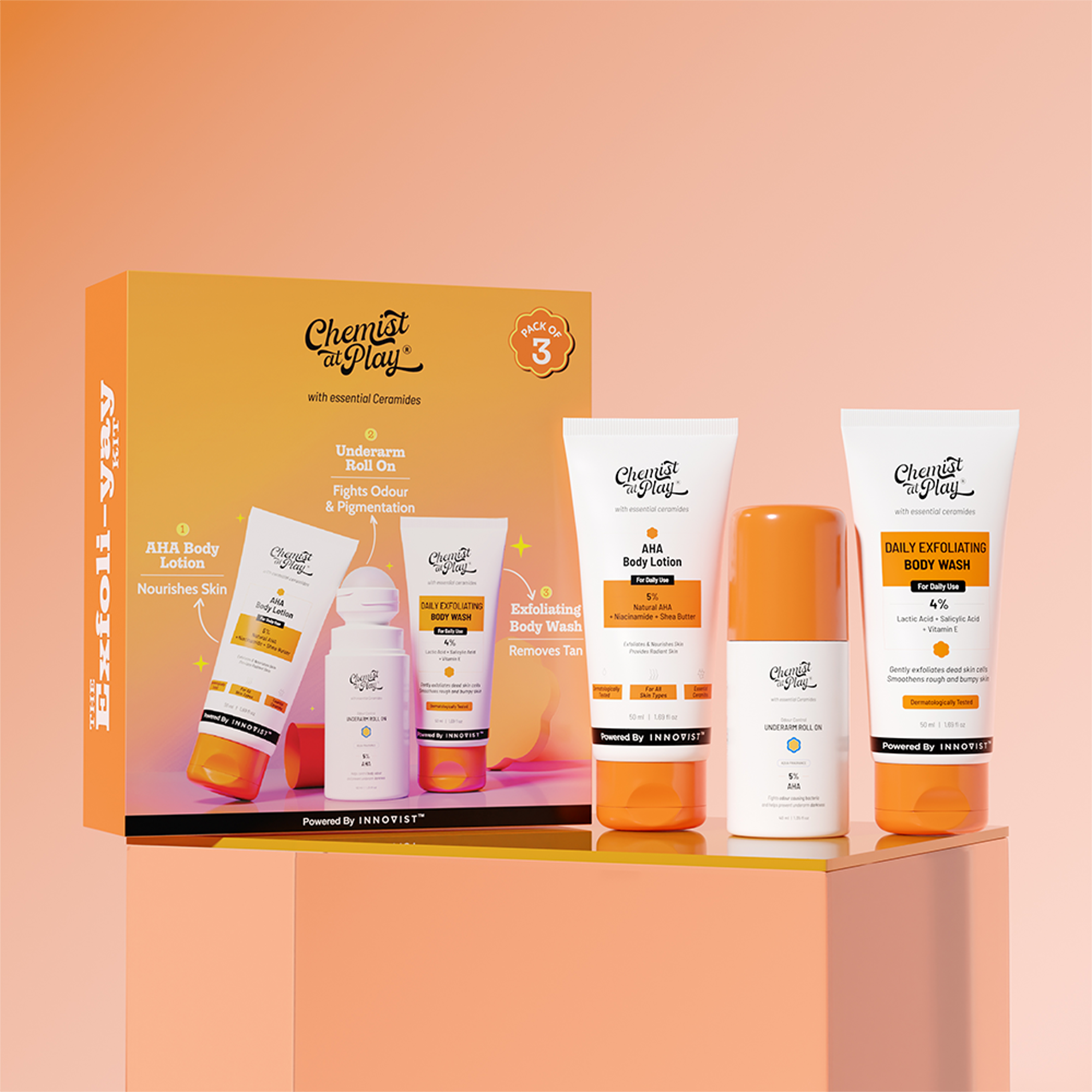 3-Step Body Exfoliating Kit