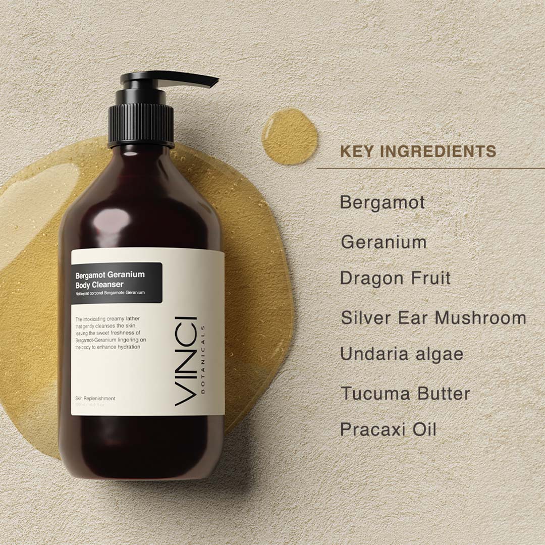 Bergamot Geranium Body Cleanser
