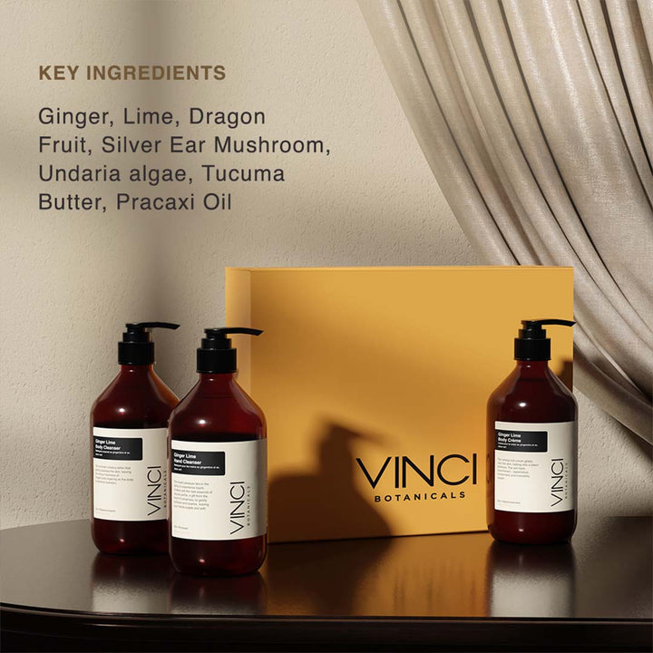 Ginger Lime Bath & Body Trio