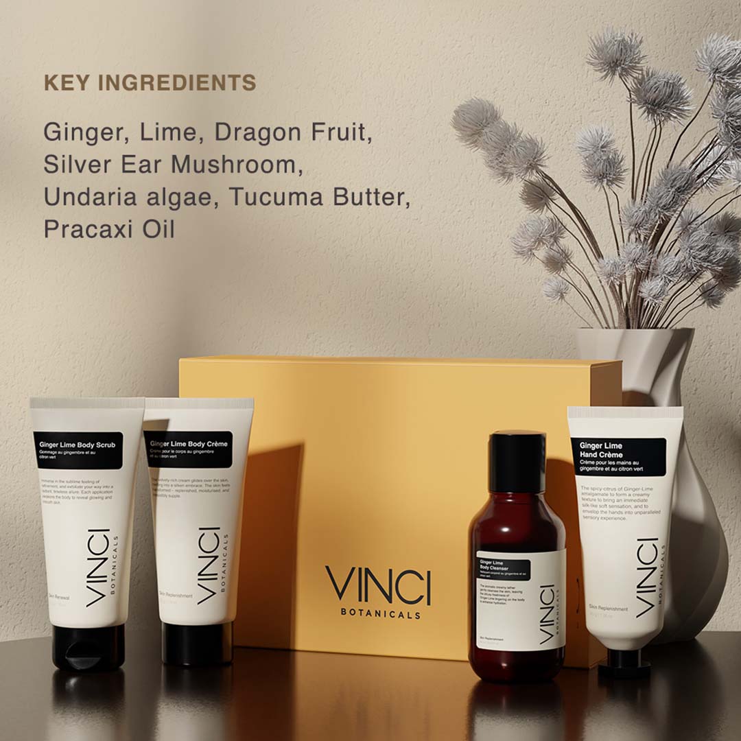 Ginger Lime Bath and Body Quad Set