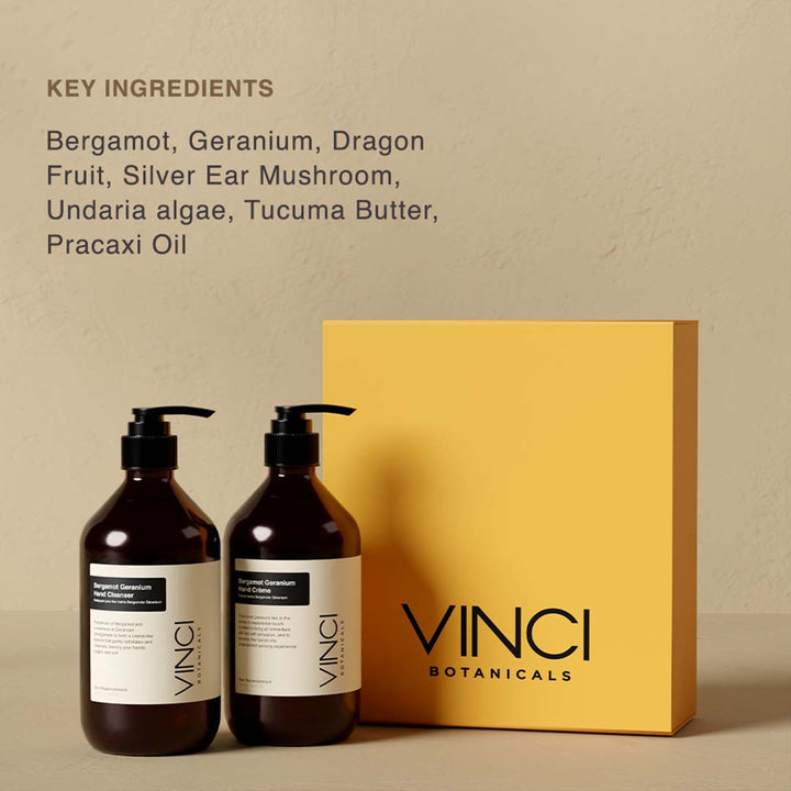 Bergamot Geranium Hand Duo