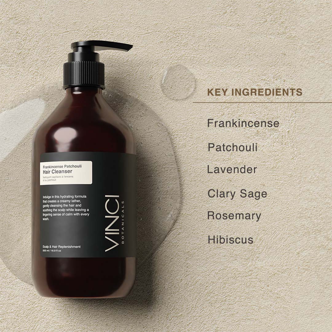 Frankincense Patchouli Hair Cleanser