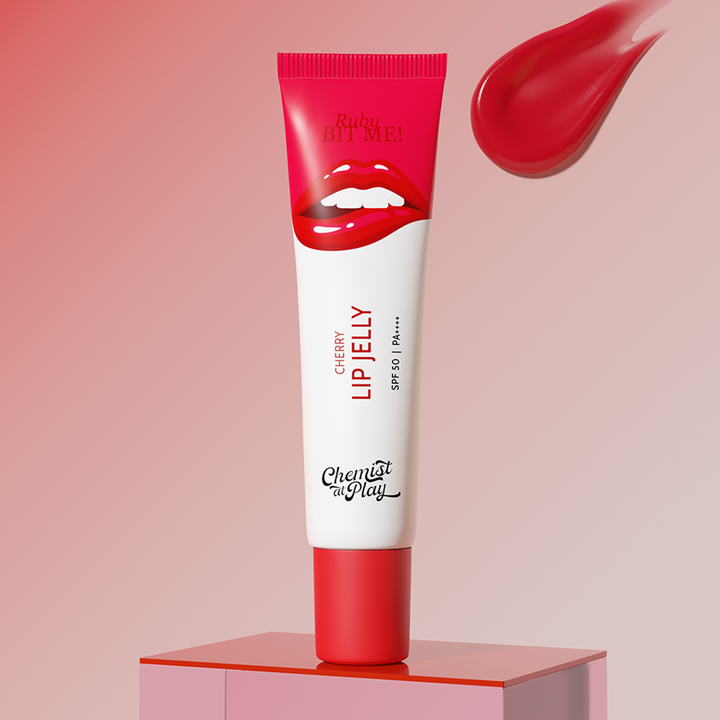 Ceramides + 2% Kojic Acid Tinted Lip Balm (Cherry) | SPF 50, PA++++