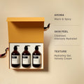 Ginger Lime Bath & Body Trio (Body Cleanser - 500 gm | Body Crème - 500 ml | Hand Cleanser - 500 ml)